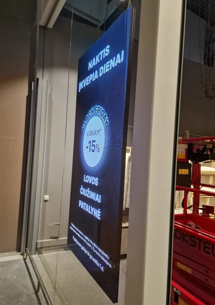 Lonas vidaus ekranas MEGA